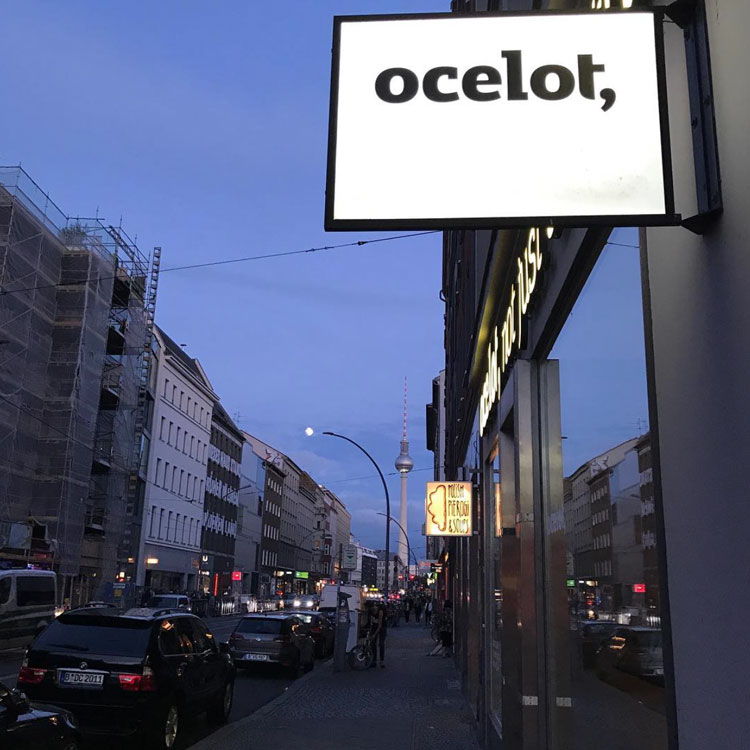 Feel Good Places auf ohhhsorelaxed.com : Ocelot Berlin. Die Wohlfühlbuchhandlung.